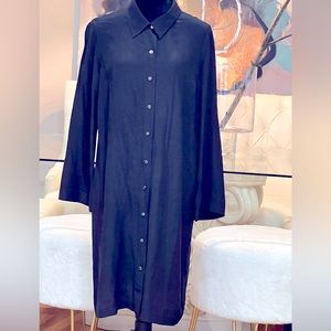 Black long sleeve dress size XL